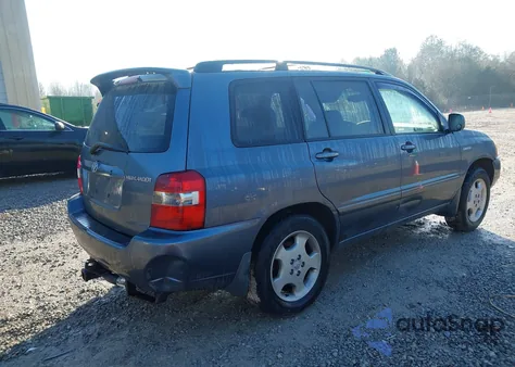 2005 Toyota Highlander Limited V6 из США, поврежденный, VIN JTEDP21A050063490